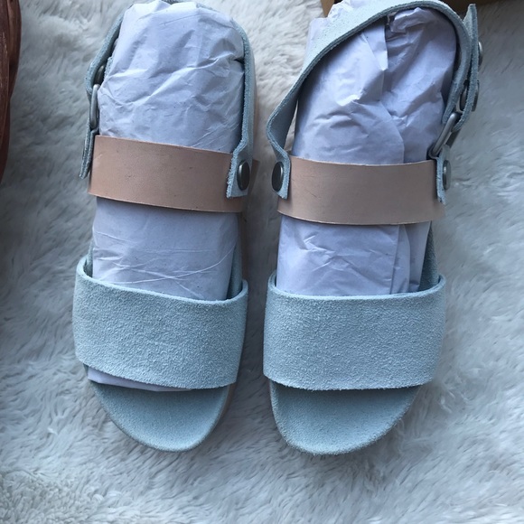 Free People Little Rock Flatform Leather Sandals - Picture 4 of 7